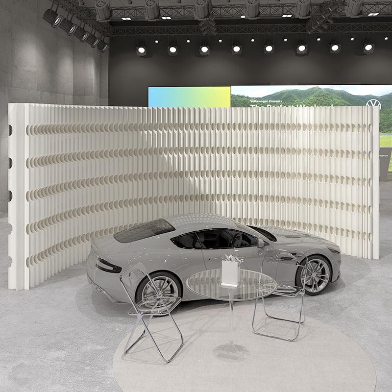 パーテーション間仕切り折り畳み式高さ1.6ｍ長さ2ｍ-3ｍ組立不要ついたて目6+