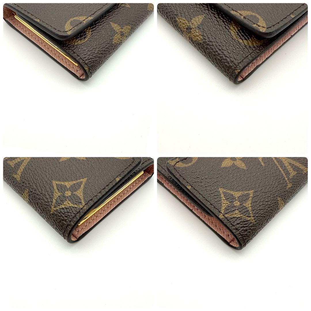 ルイヴィトン ６連 キーケース モノグラム ミュルティクレ６ ブラウン ビトン