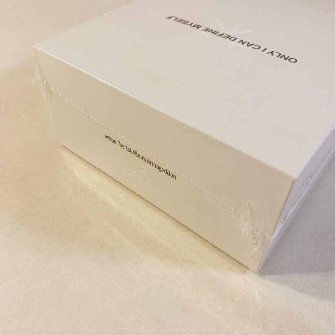 新品未開封aespa Armageddon CDP Ver CDプレーヤー