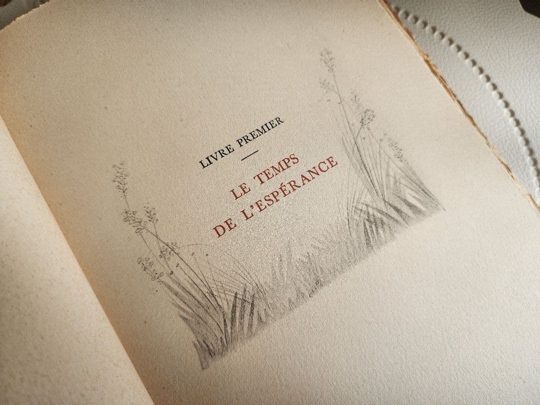 ☆超希少☆ 洋書 羊皮紙 古書 フランス小説 ヴィンテージ ジャンクジャーナル