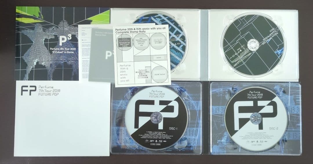Perfume CDアルバム（Future Pop, P3）PTAセット