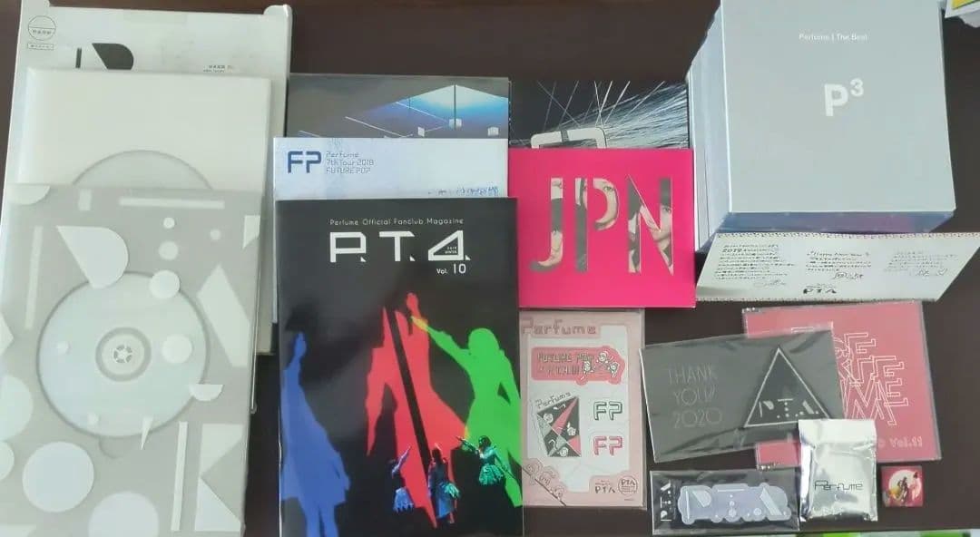 Perfume CDアルバム（Future Pop, P3）PTAセット