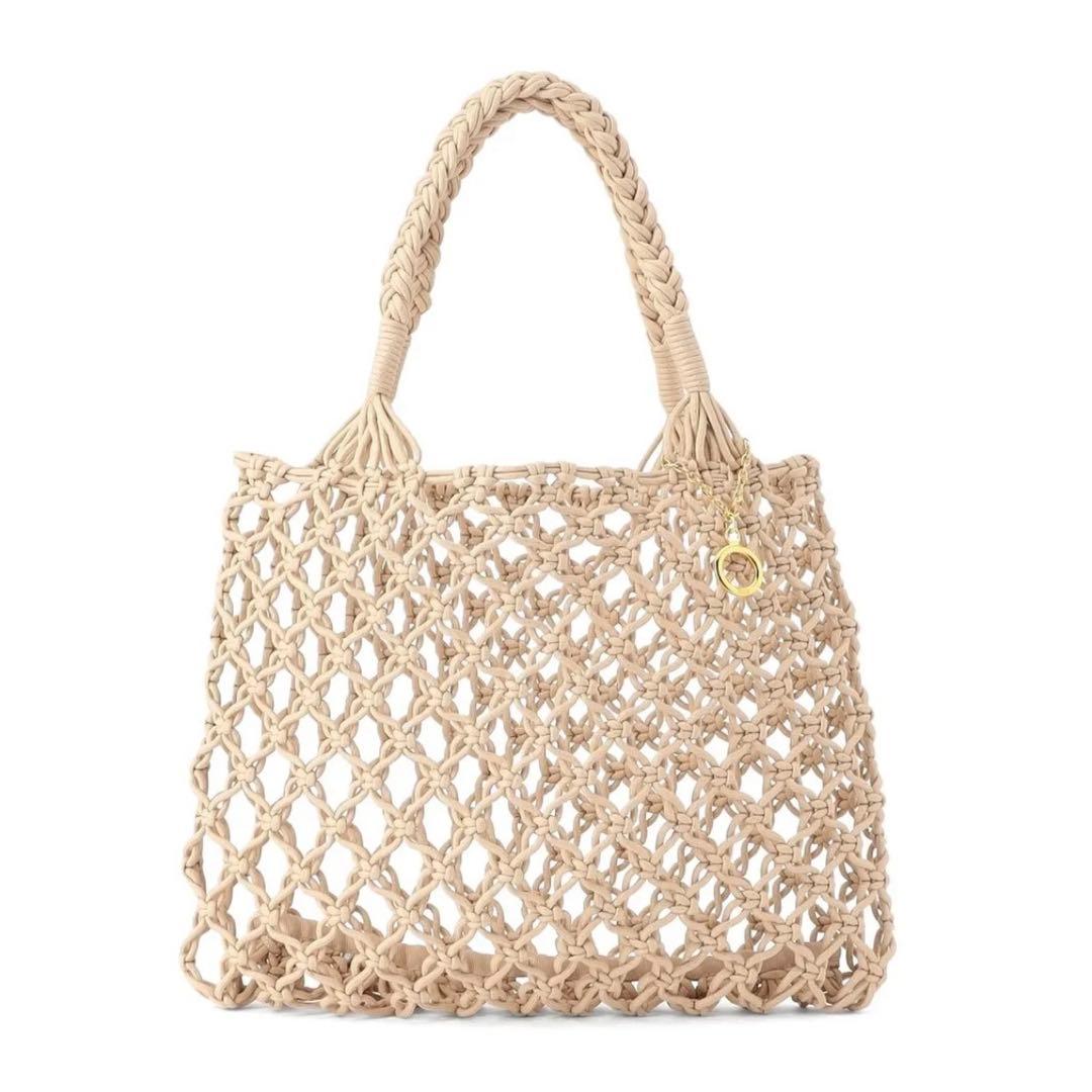 FEILER ユニ　マクラメトートバッグ