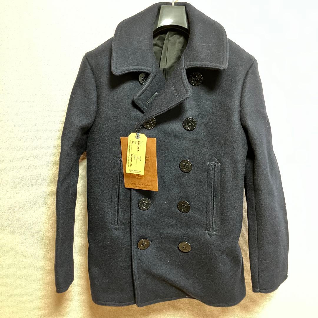 バズリクソンズ BUZZ RICKSON'S ピーコートBR11554 38 M