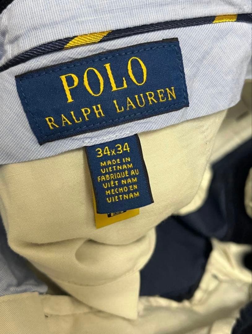 【現行品】ポロラルフローレン　トラウザー　Lサイズ　コーデュロイ　ネイビー