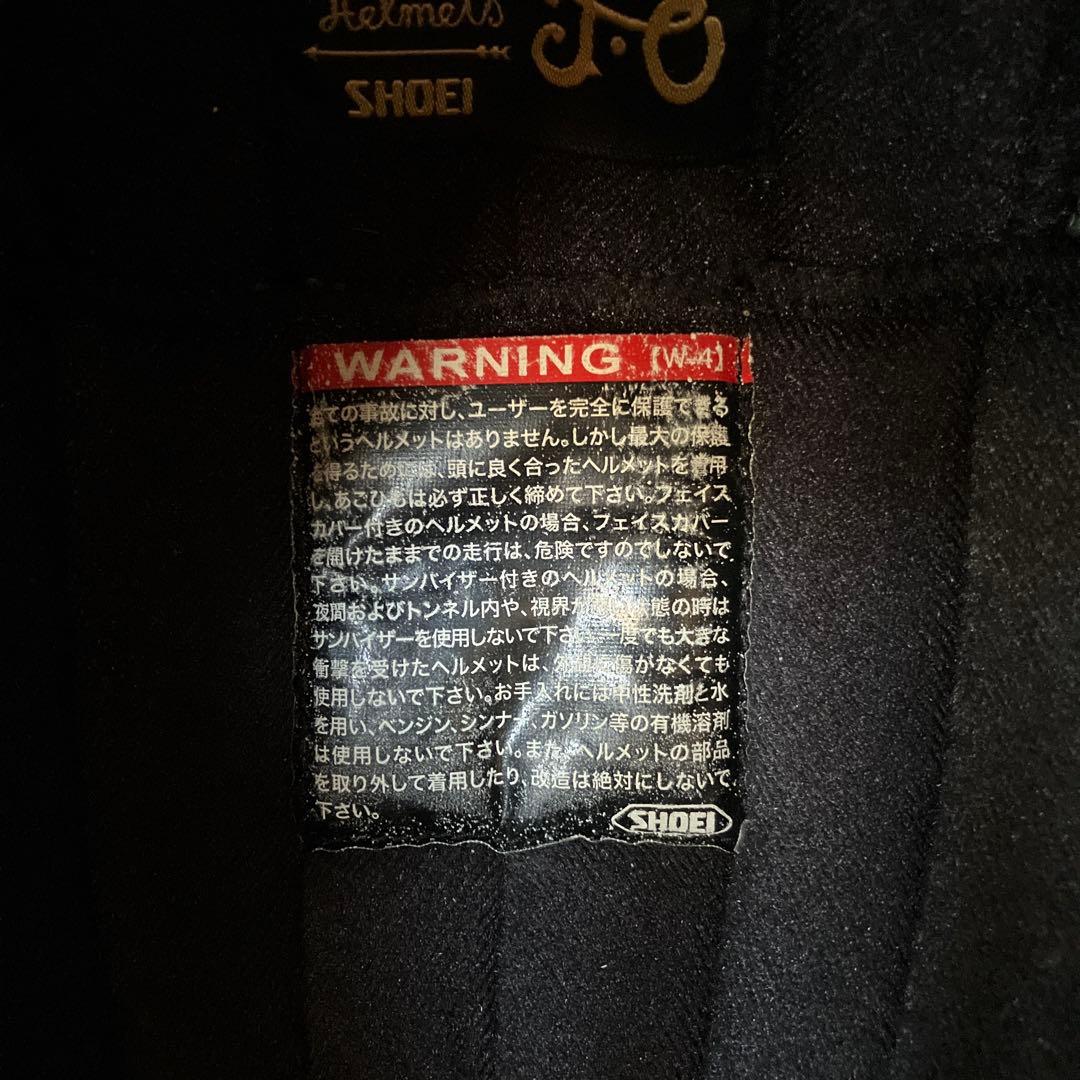 美品SHOEI ジェットヘルメットJ.O キャブレター Ｌサイズ 2023年