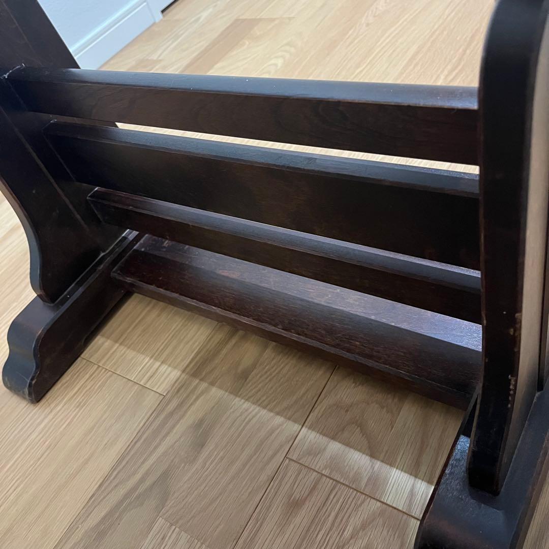 北海道民芸家具 スタンドミラー 姿見 全身鏡 鏡台 木製 アンティーク調