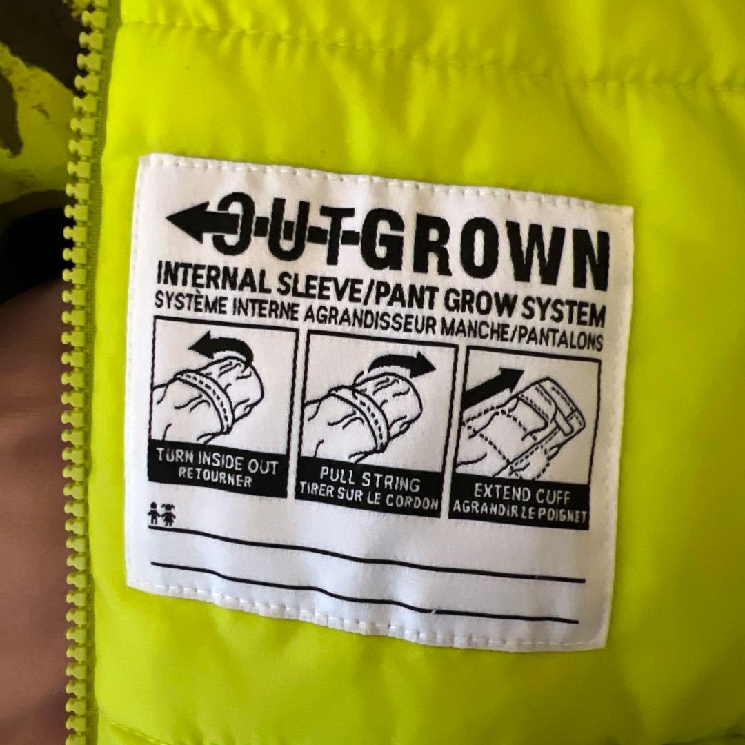 美品　Columbia 子ども用スキーウェア XS 120cm カモフラージュ