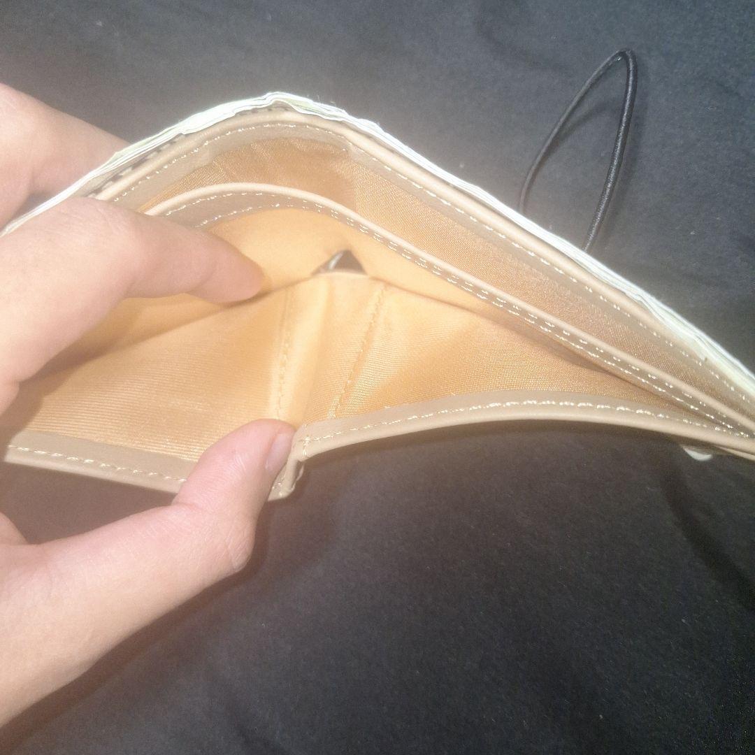 \"Debt Free Stained Money\" アメリカドル 2つ折り財布