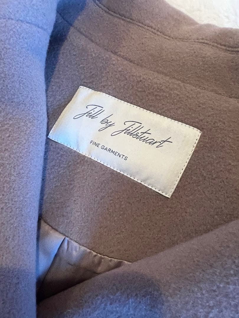 ジルバイジルスチュアート　ライトモッサウールトレンチコート　モカ