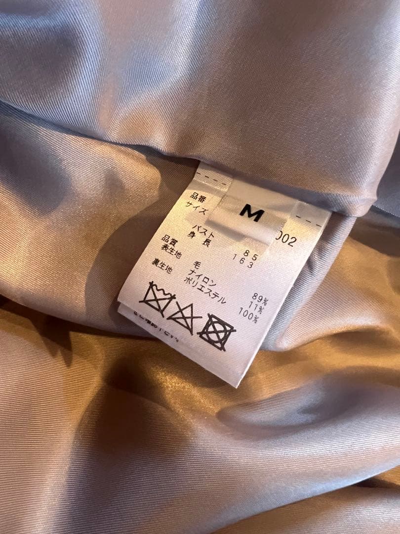 ジルバイジルスチュアート　ライトモッサウールトレンチコート　モカ