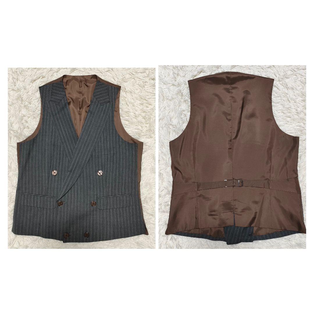 スーツセレクト　イタリア生地　LANIFICIO　3ピース　シングルスーツ