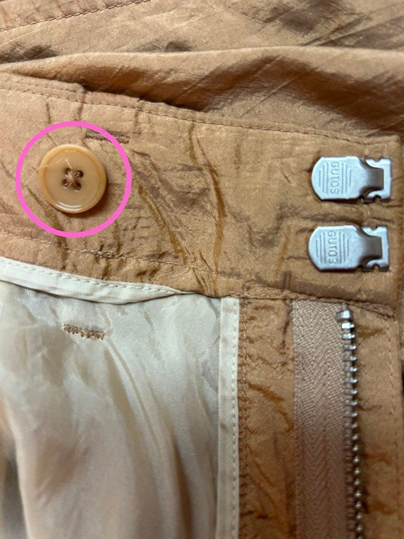 LEMAIRE ルメール ベルト付き パンツ ベージュ 38サイズ