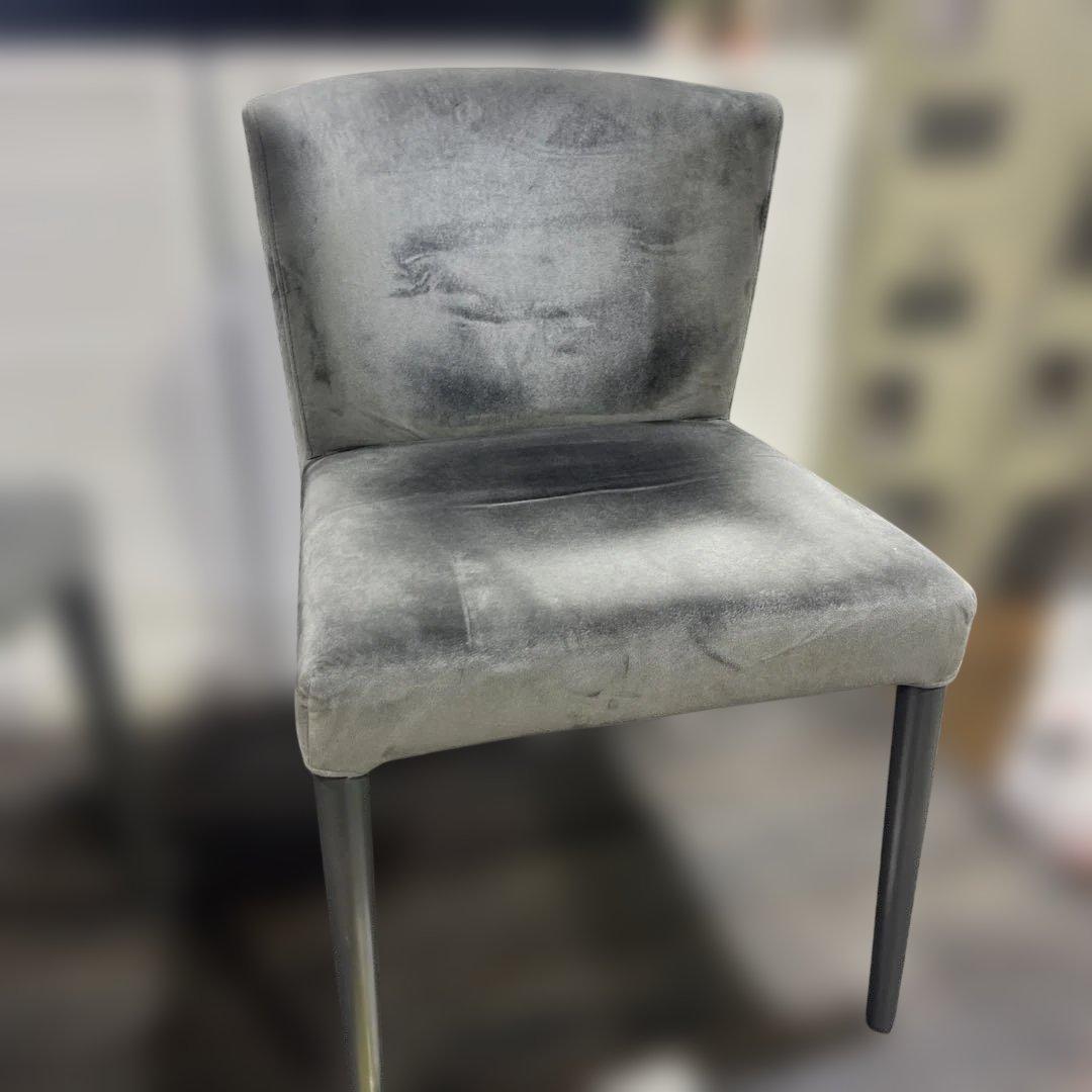 【ligne roset】ロゼチルコ◆ダイニングチェア2脚セット◇ベロア