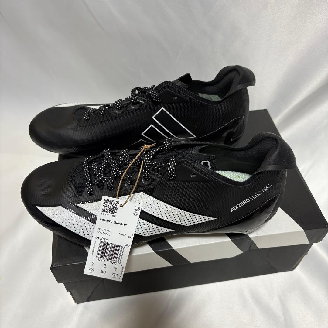 Adizero Electric Ⅱ Cleats BLK/WHT 26.5　R