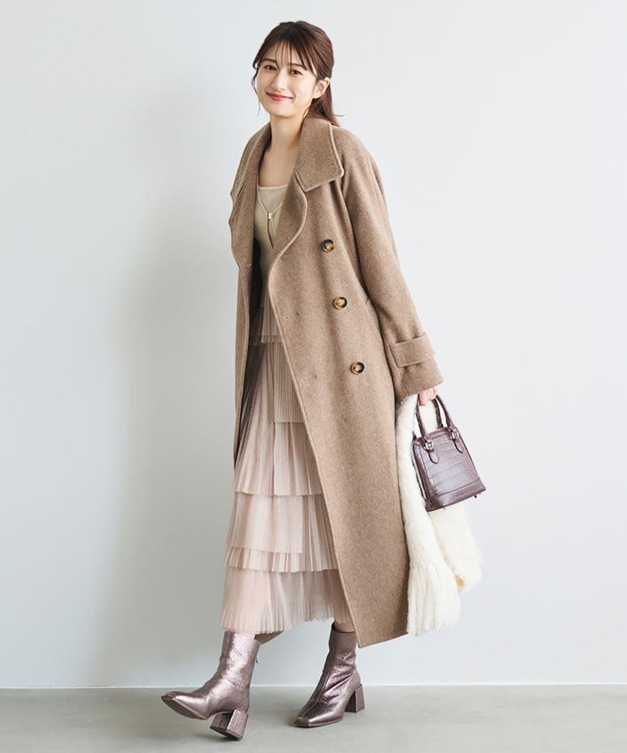 COCO DEAL インペリアルモッサトレンチコート モカ サイズ2