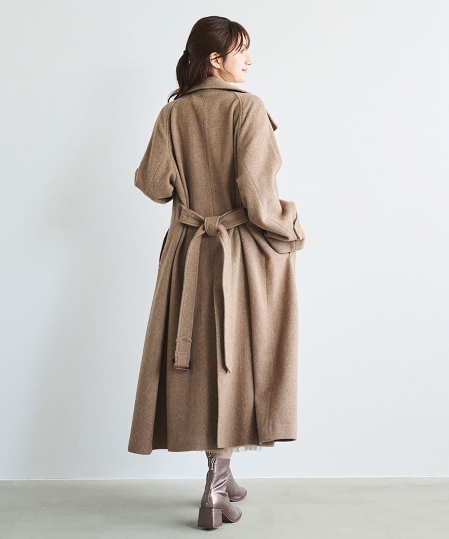 COCO DEAL インペリアルモッサトレンチコート モカ サイズ2