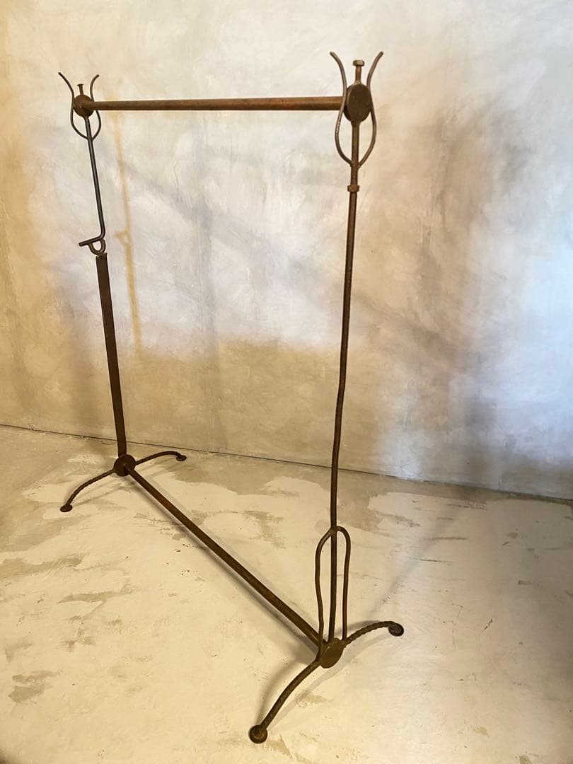 【Yuriko】アイアン　衣類　ディスプレイ　ハンガーラック