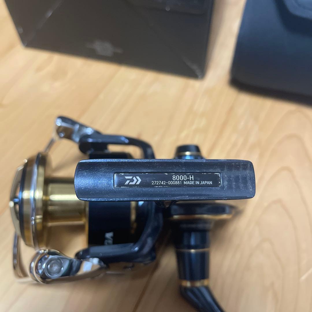 DAIWA 20SALTIGA 8000-H SLP WORKSハンドル