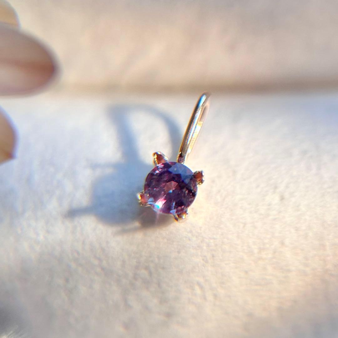 K10刻印あり！ソーティング付き♪ アレキサンドライトのペンダントトップ