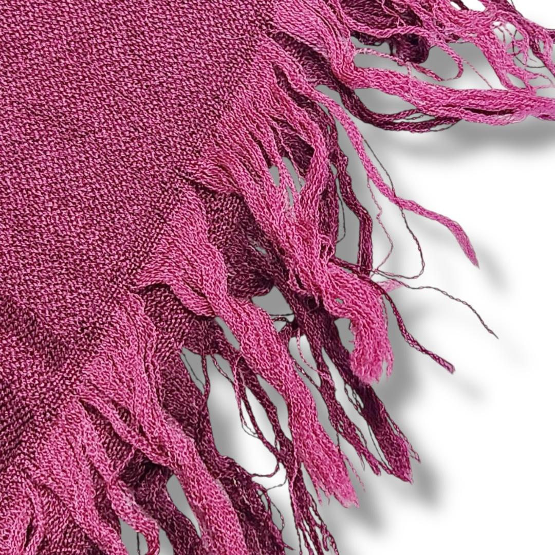 【美品125×125】グッチ ストール フォックスファー GG柄 ディアマンテ