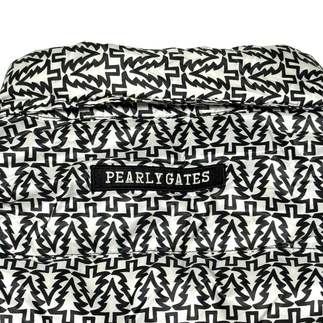 極美品 希少 パーリーゲイツ シャツ型ダウンジャケット インナーダウン