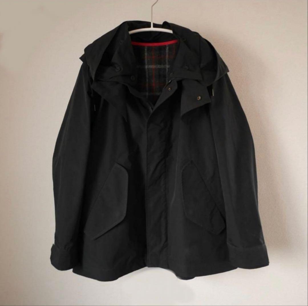 OUVERT ウーヴェル Twill ストレッチフードジャケット