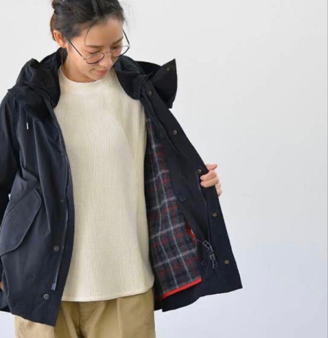 OUVERT ウーヴェル Twill ストレッチフードジャケット