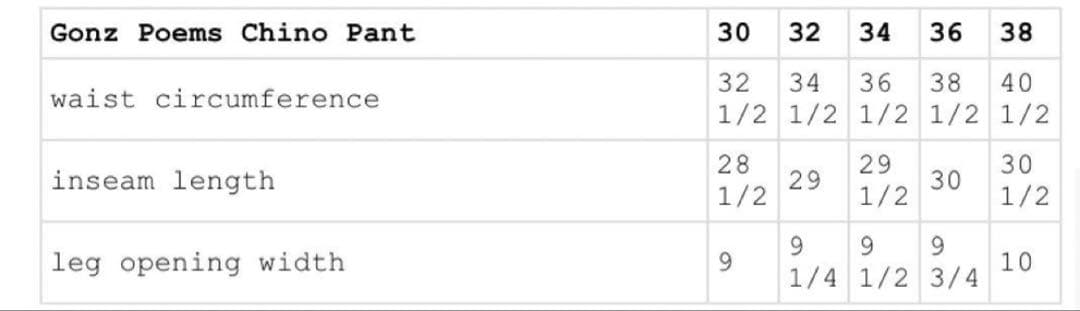 Supreme Gonz Poems Chino Pant 30 ベージュ