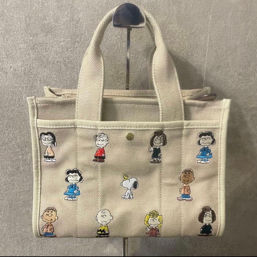 COACH PEANUTS カーゴトートバッグ コーチ　ピーナッツ　スヌーピー