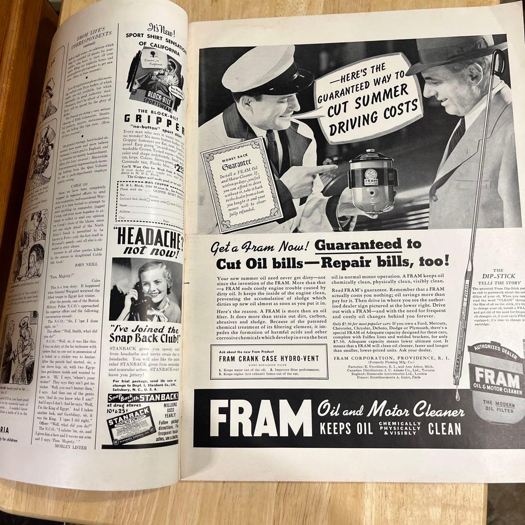 昭和天皇が表紙のライフマガジン 1940年発行