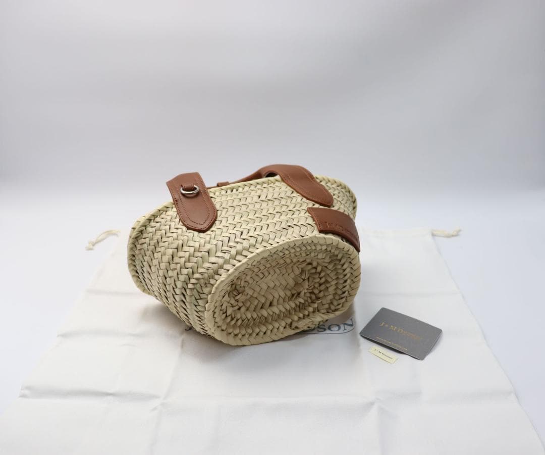 新品 J&M DAVIDSON ジェイアンドエムデヴィッドソン かごバッグトート