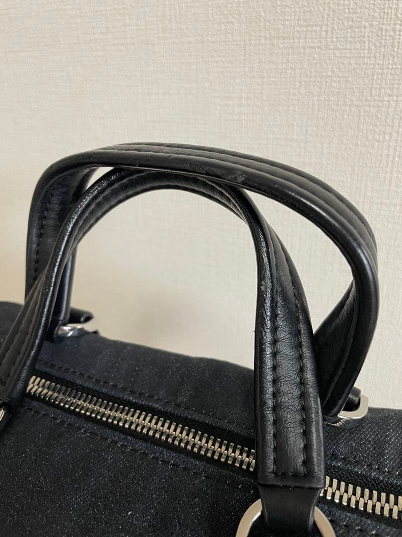 DIESEL デニム ブラック ショルダーバッグ