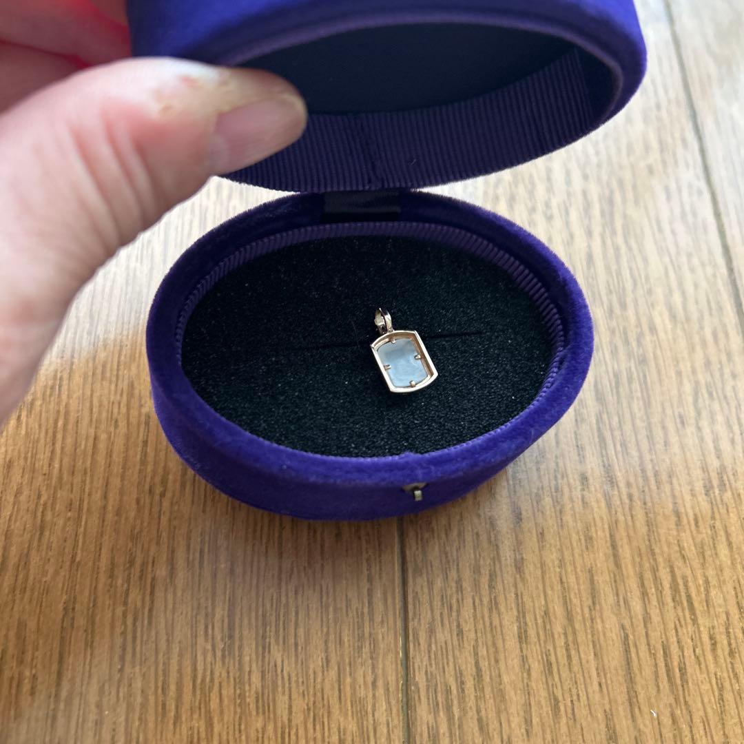 最終価格！アガット　k5クォーツチャーム