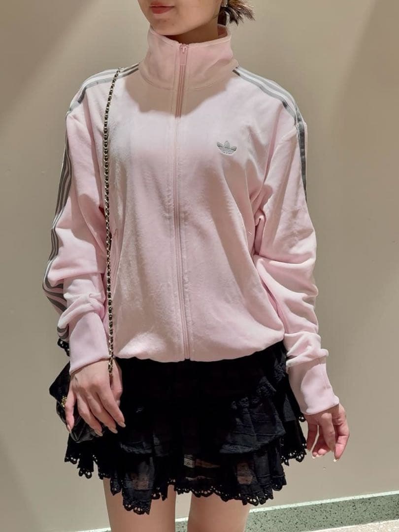 snidel 【adidas Originals】トラックジャケットベロア