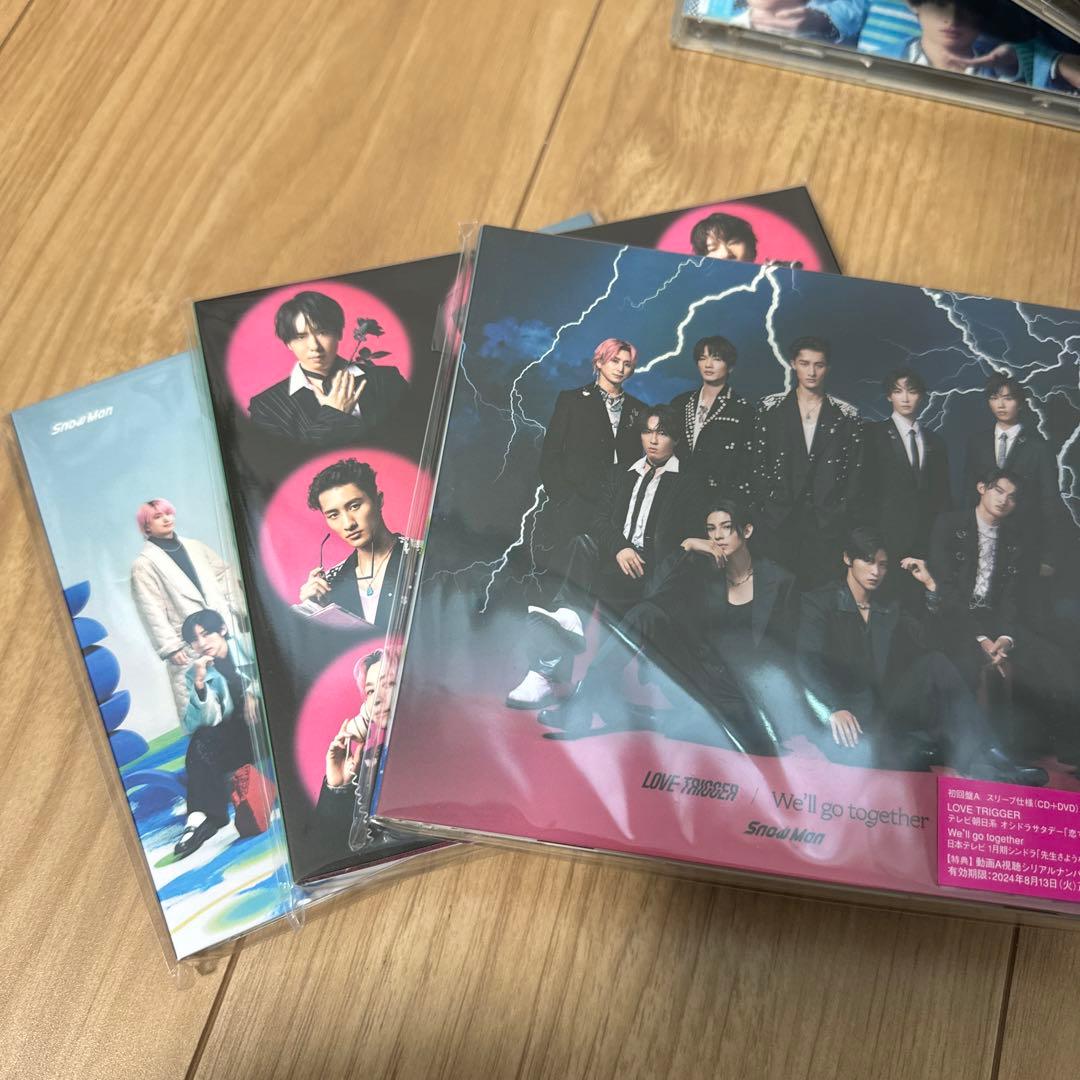  Man シングル 3形態 美品 新品未開封 CDまとめ売り セット