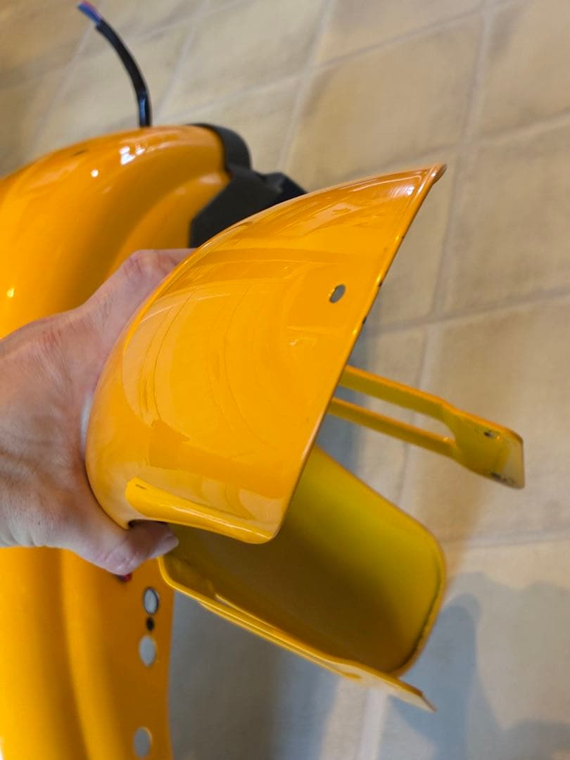 03年式XL1200S 純正前後フェンダー（イエロー）