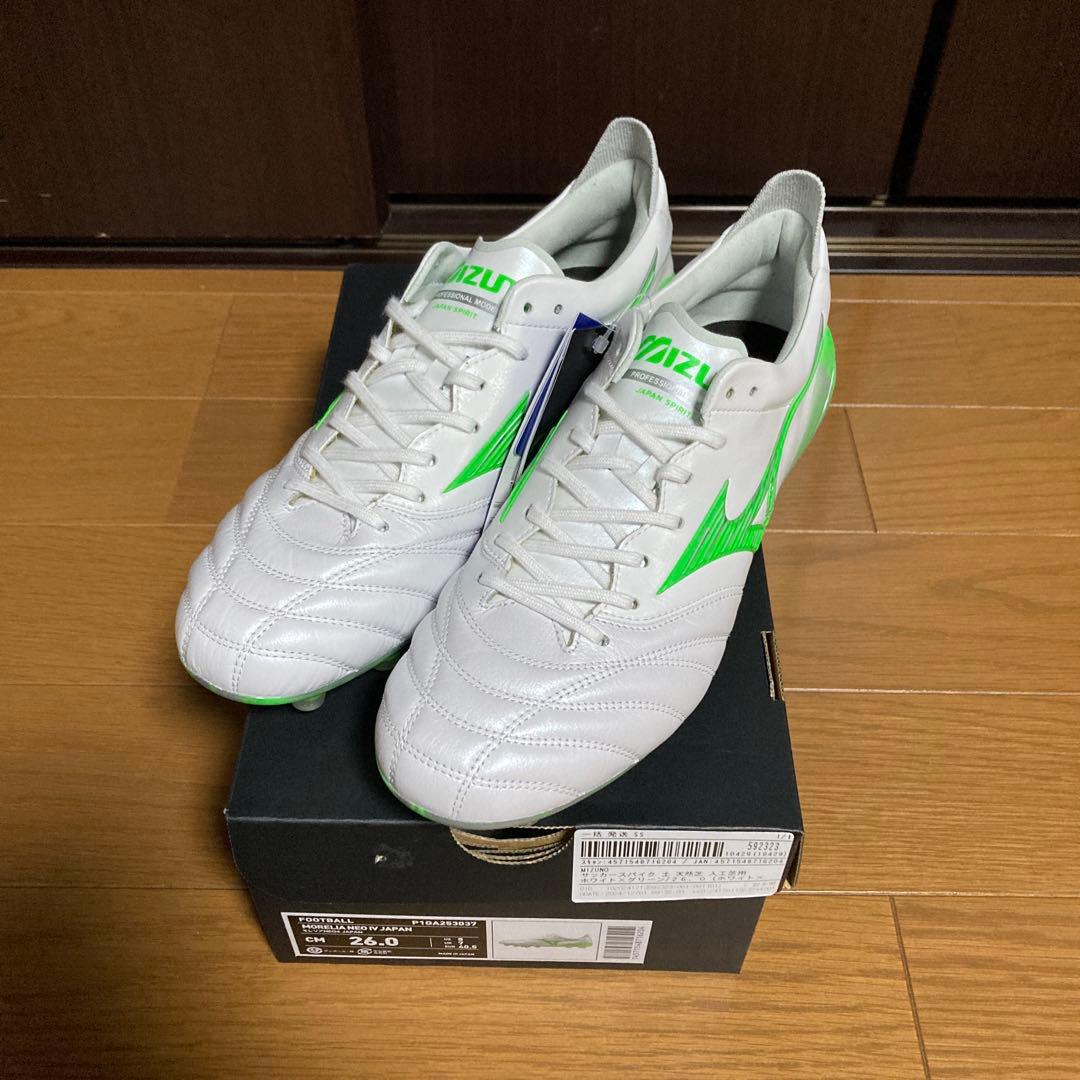ミズノ　モレリアネオⅣ Japan 26.0cm