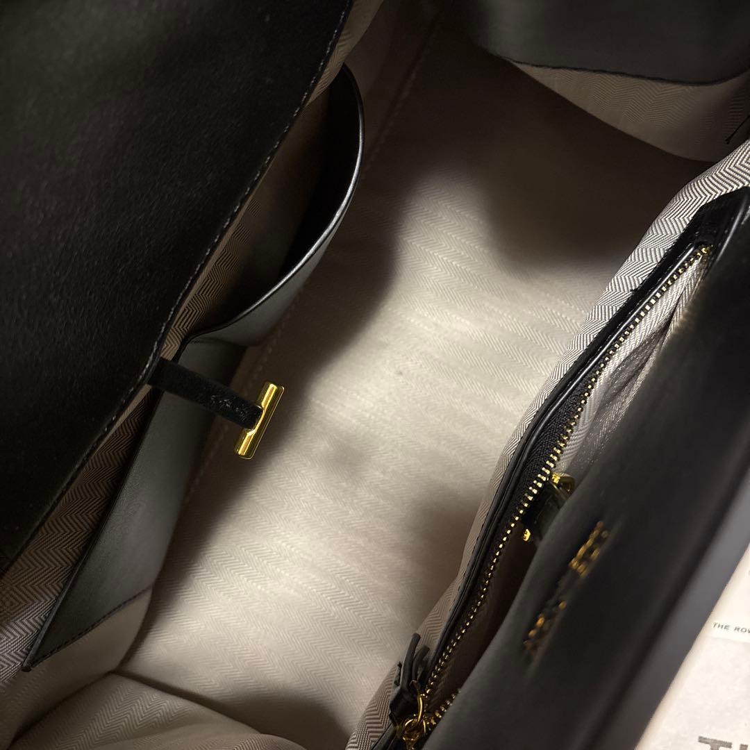 THE ROW MARGAUX ザ ロウ ブラックレザー並行輸入品 長期保管