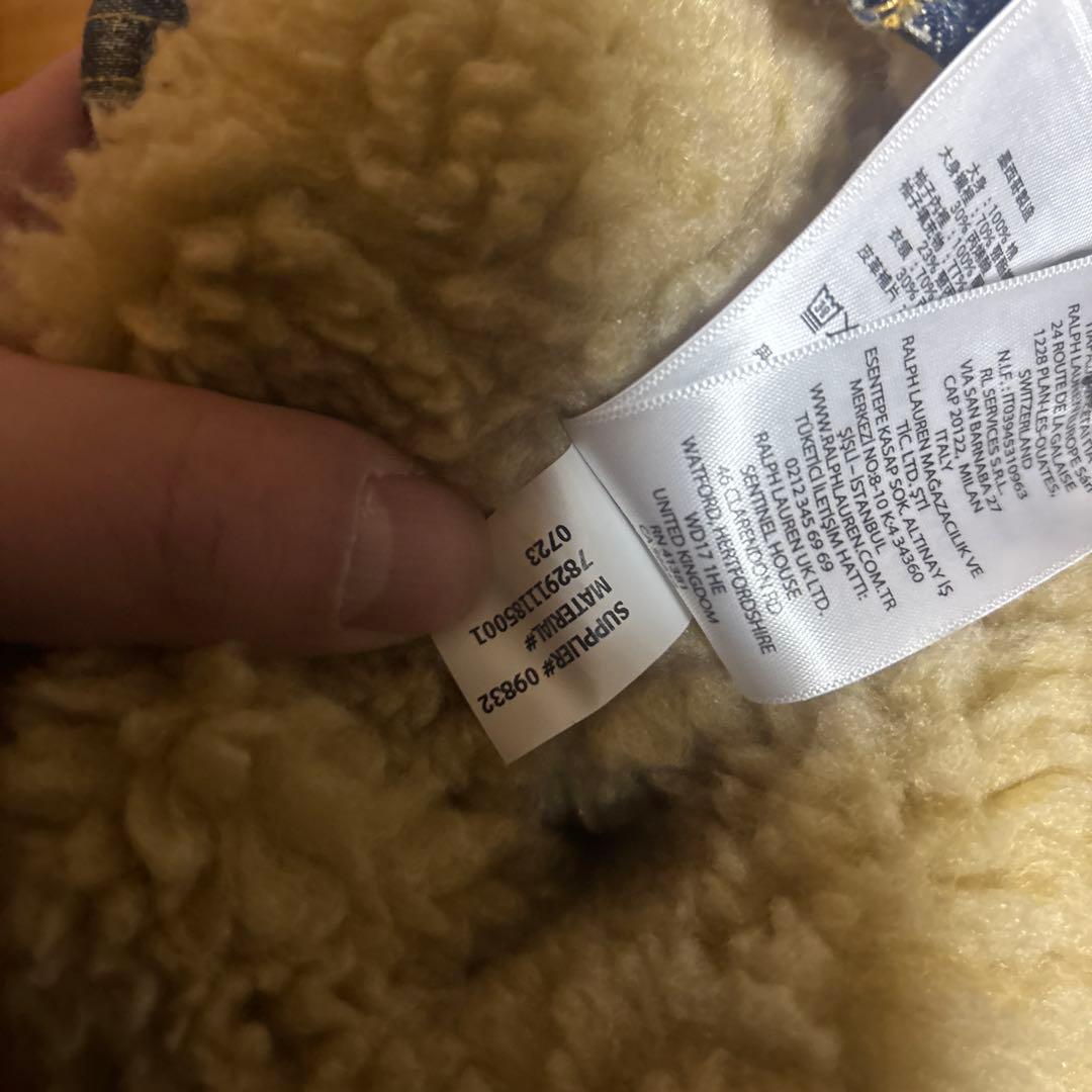 RRL美品 23AW限定コレクション フリースラインド デニム ランチジャケット