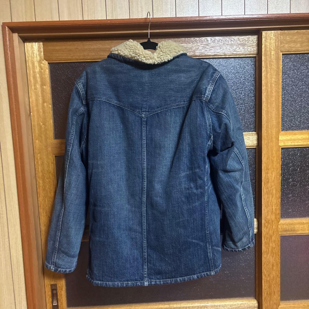 RRL美品 23AW限定コレクション フリースラインド デニム ランチジャケット