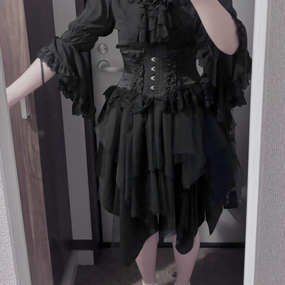 アトリエピエロ チュールレイヤードスカート