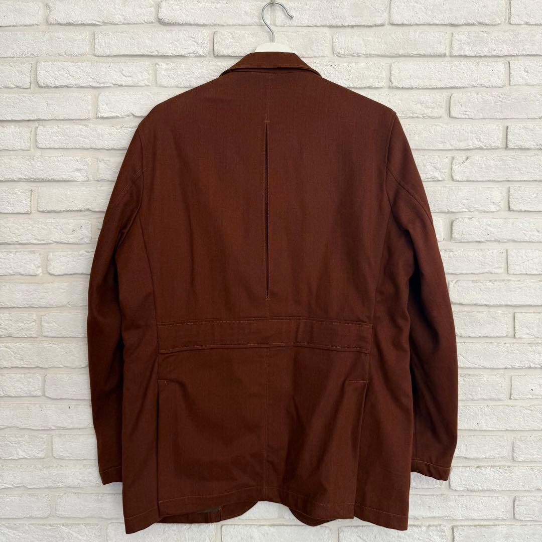 美品【マクレガー】ノーフォークジャケット　ヘビーコットンツイル　ブラウン