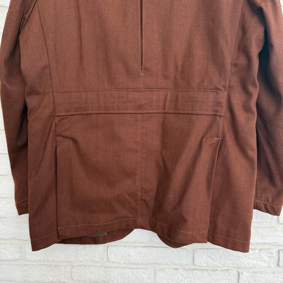 美品【マクレガー】ノーフォークジャケット　ヘビーコットンツイル　ブラウン