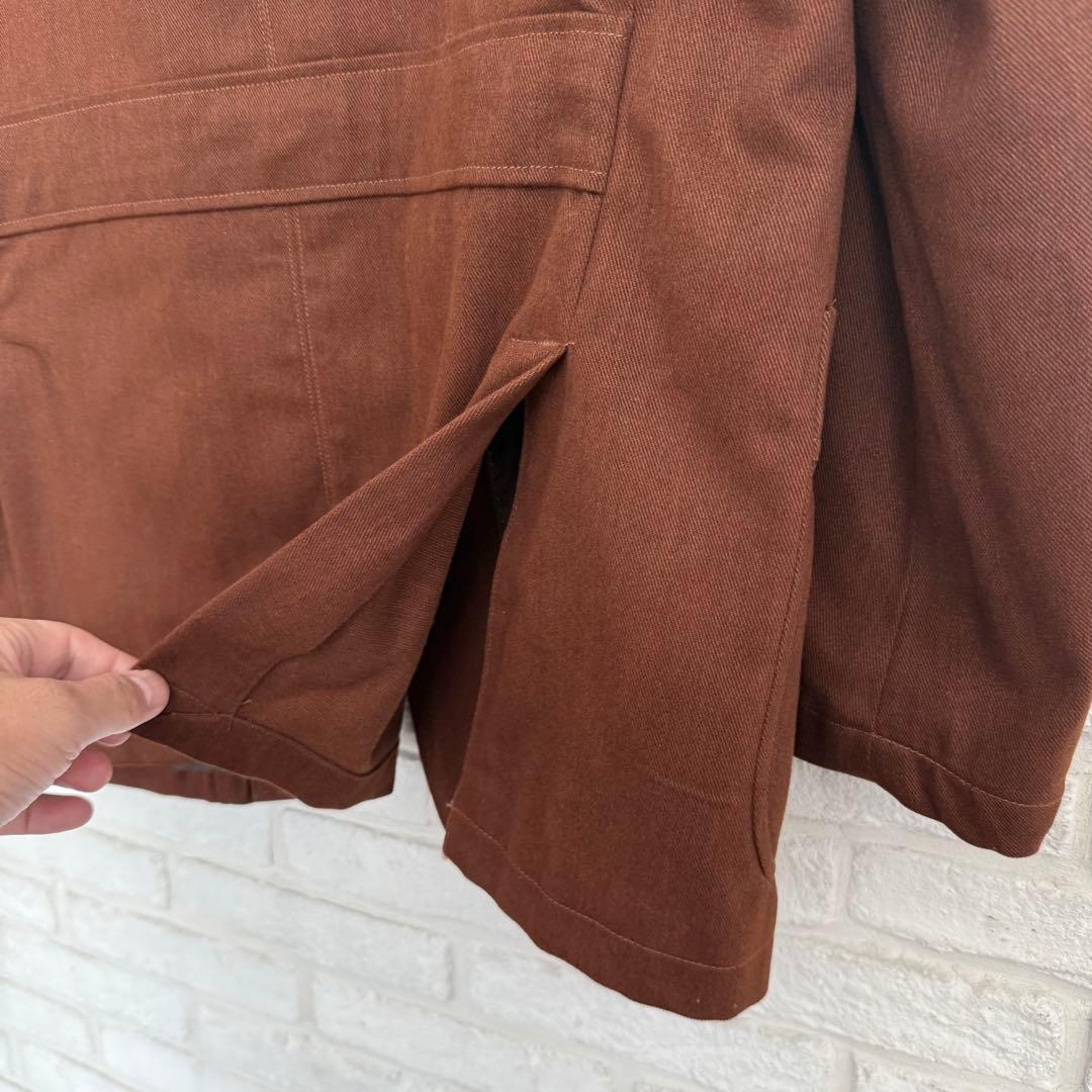 美品【マクレガー】ノーフォークジャケット　ヘビーコットンツイル　ブラウン