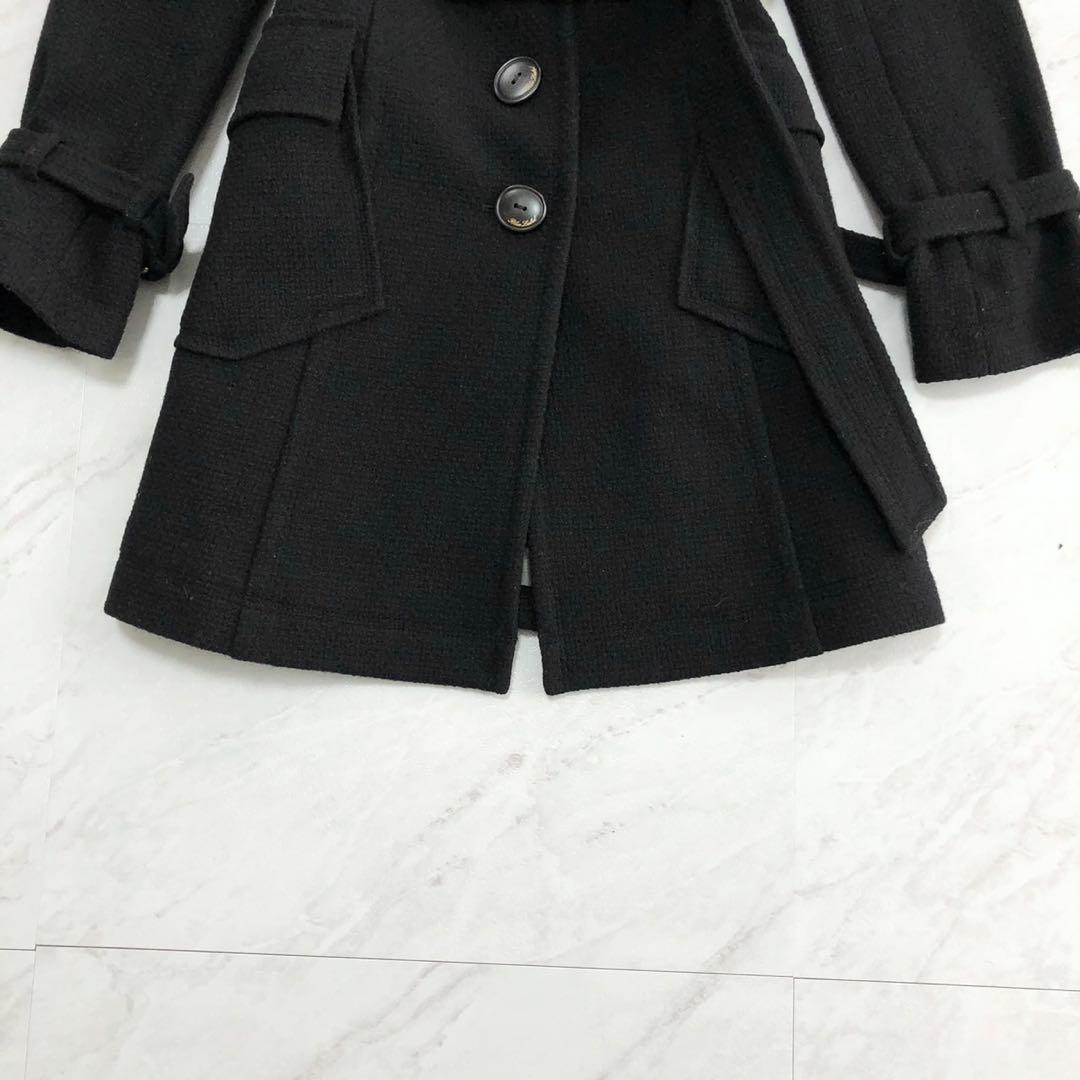 ✨美品✨バーバリーブルーレーベル トレンチコート ノバチェック アンゴラ混