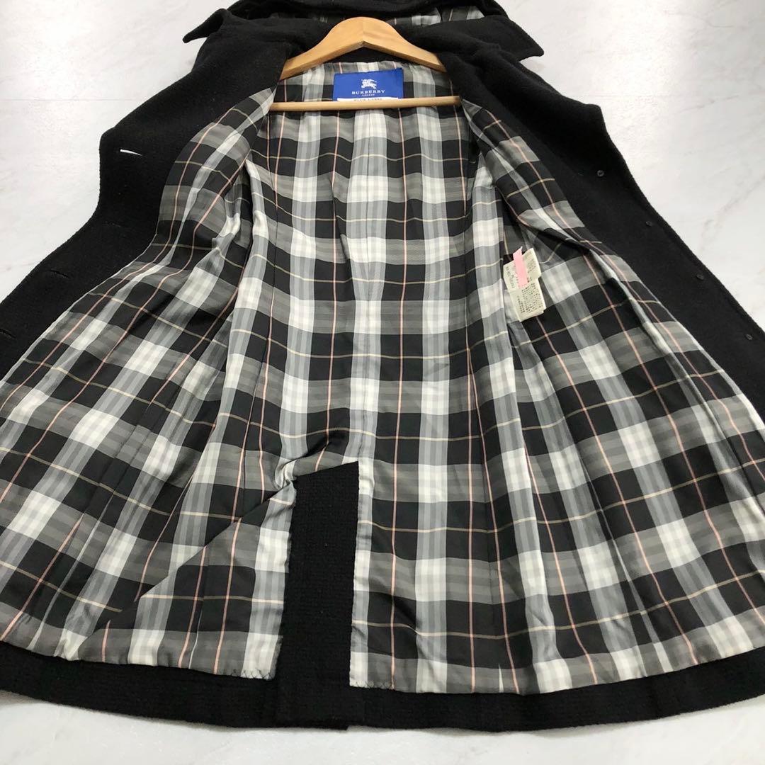 ✨美品✨バーバリーブルーレーベル トレンチコート ノバチェック アンゴラ混