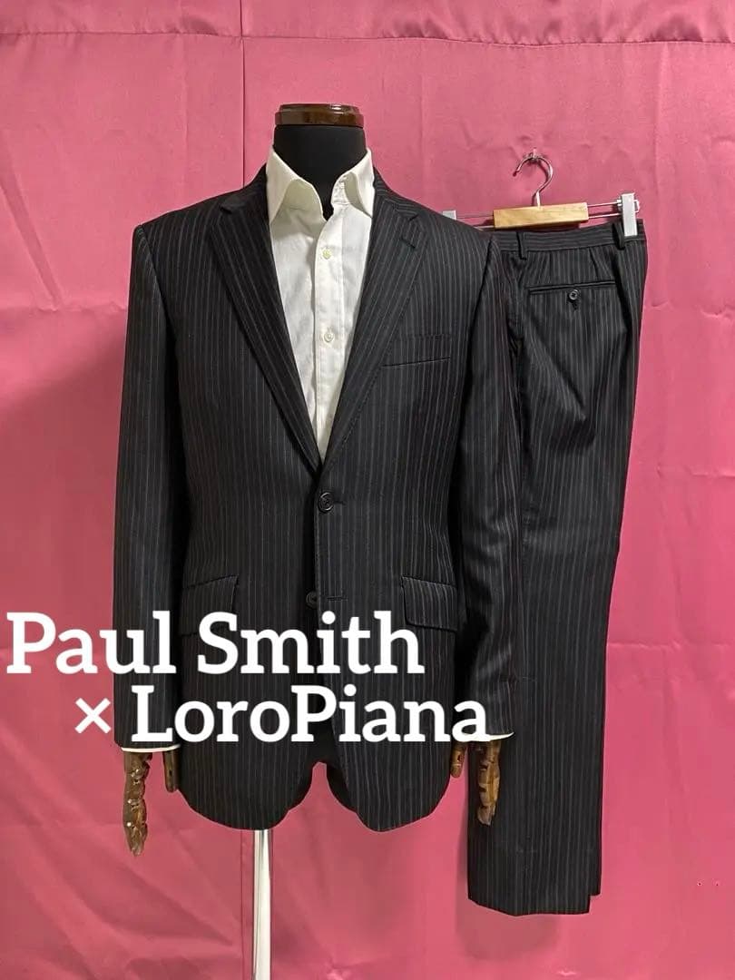 Paul Smith◆イタリア製LoroPiana生地◆メンズスーツセットアップ