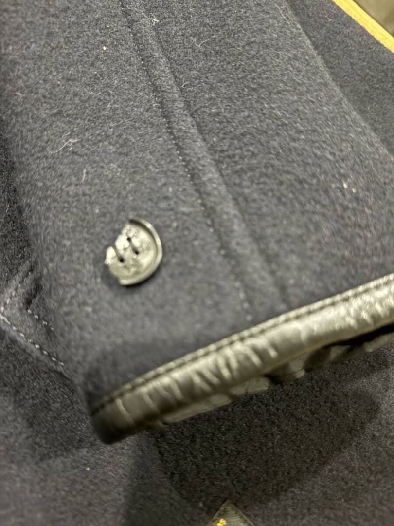 WTAPS BLACK WATCH COAT ピーコート L