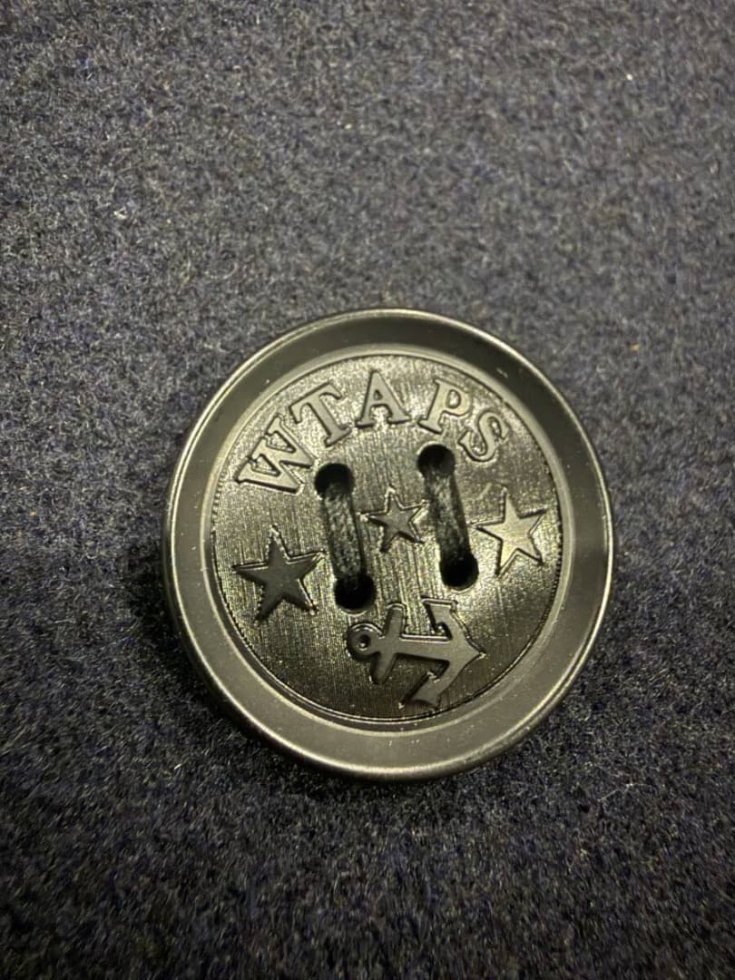 WTAPS BLACK WATCH COAT ピーコート L